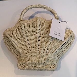 NWT LC Lauren Conrad Camden Clamshell Crossbody Bag
